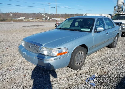 2005 Mercury Grand Marquis Gs from USA, damaged, VIN 2MEFM74W85X635271